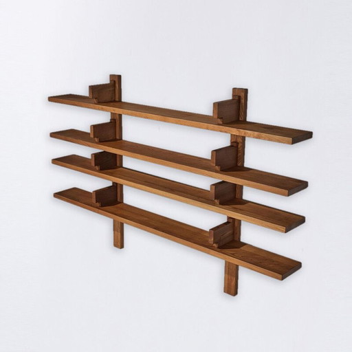 Vintage shelf B17A by Pierre Chapo, 1972