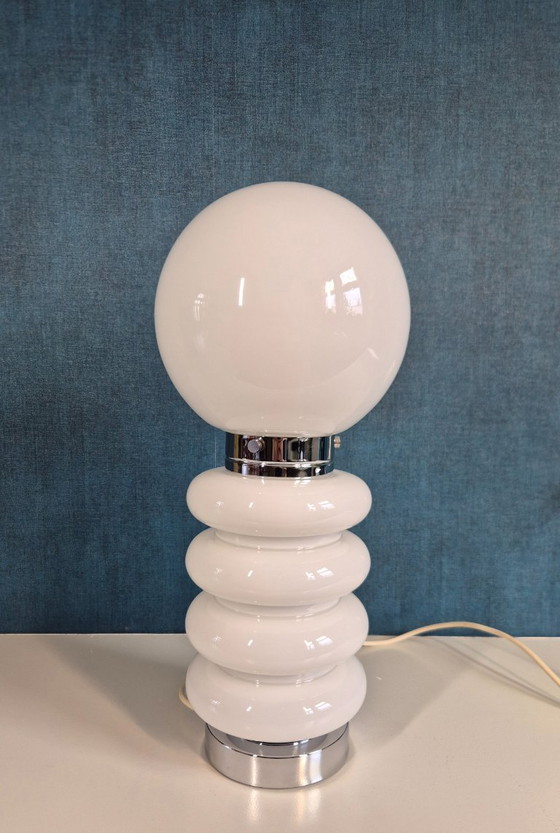 Image 1 of Vintage table lamp - Carlo Nason - 1970s - Glass