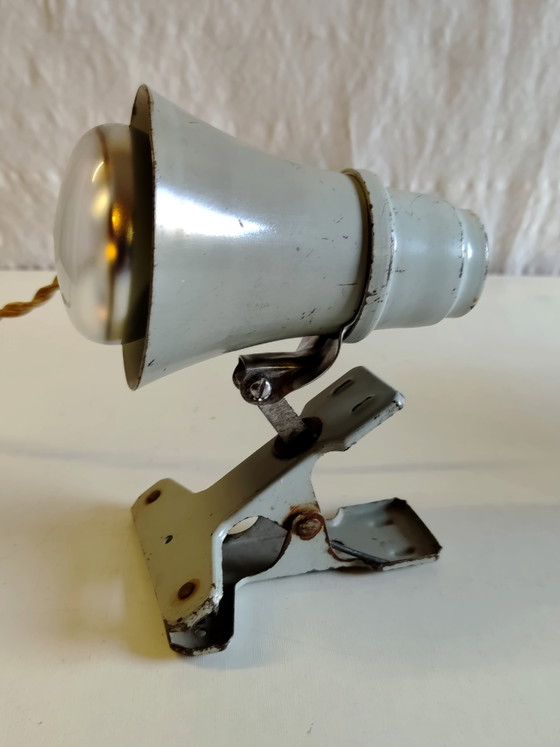 Faretto a pinza articolato di Philips - anni '50/'60 – Faretti, Metallo (photo 6 of 10)