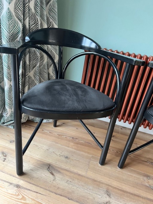 Vintage Thonet No. 81 Stoel   - 2x