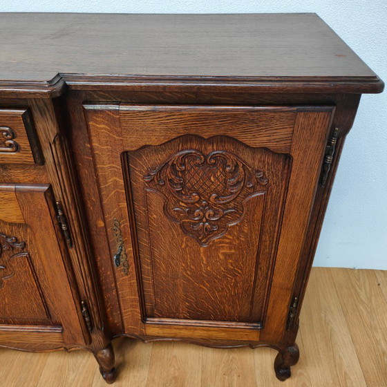 Image 1 of Vintage Louis XV sideboard wall cabinet buffet cabinet