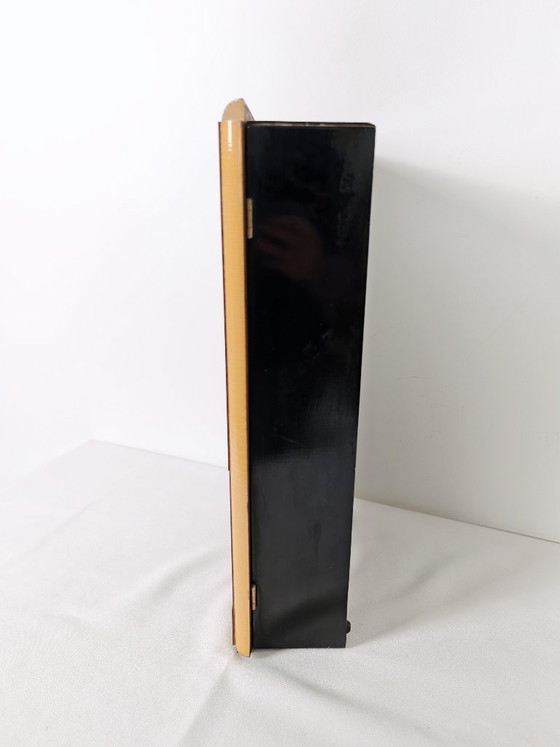 Image 1 of Vintage Wall Clock "555" Triple Five Mechanical  / Working Shanghai China Retro Clock / Mid Century Modern Wood Decor