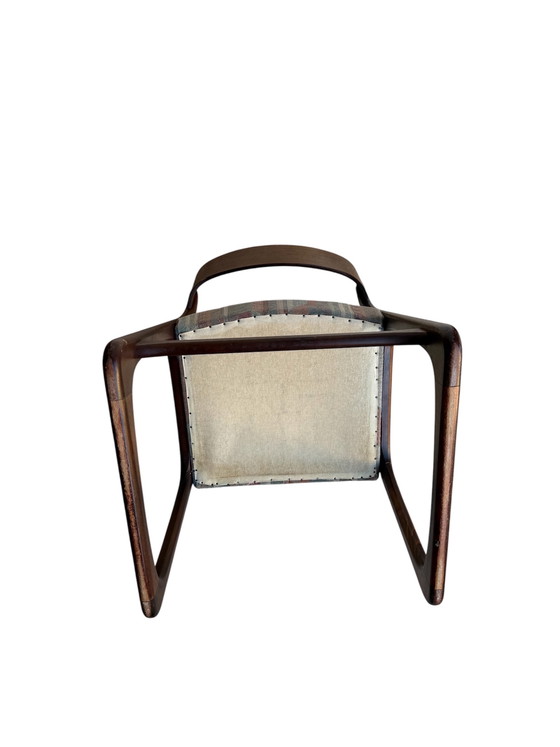 Image 1 of CHAISES DE SALLE À MANGER TRAINEAU DE BAUMANN, ANNÉES 1950