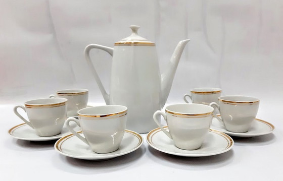 Image 1 of Set da caffè in porcellana vintage di metà '900, 13 pezzi