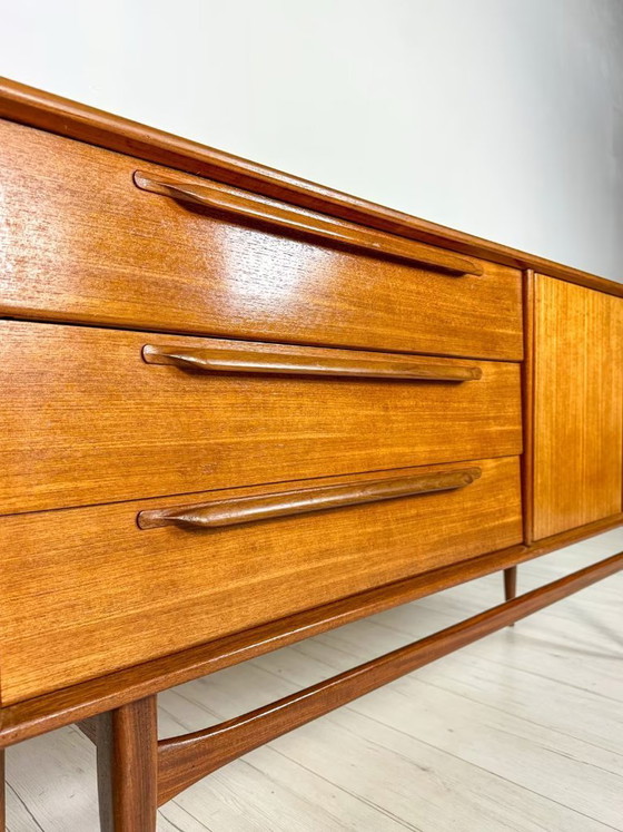 Image 1 of Petit sideboard en teck de Heinrich Riestenpatt pour RT Möbel 60's 70's