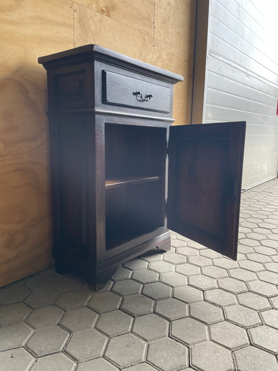 Grazioso ARMADIETTO DA INGRESSO a 1 anta rovere scuro con cassetto 92 x 62 cm – Armadi a muro, Legno (photo 4 of 14)