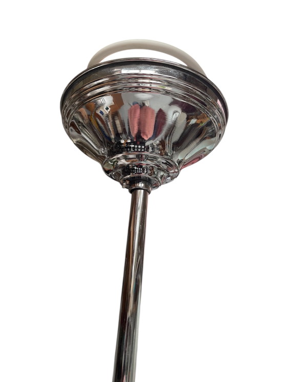 Image 1 of Schoollampen met pendelarmatuur, jaren 60