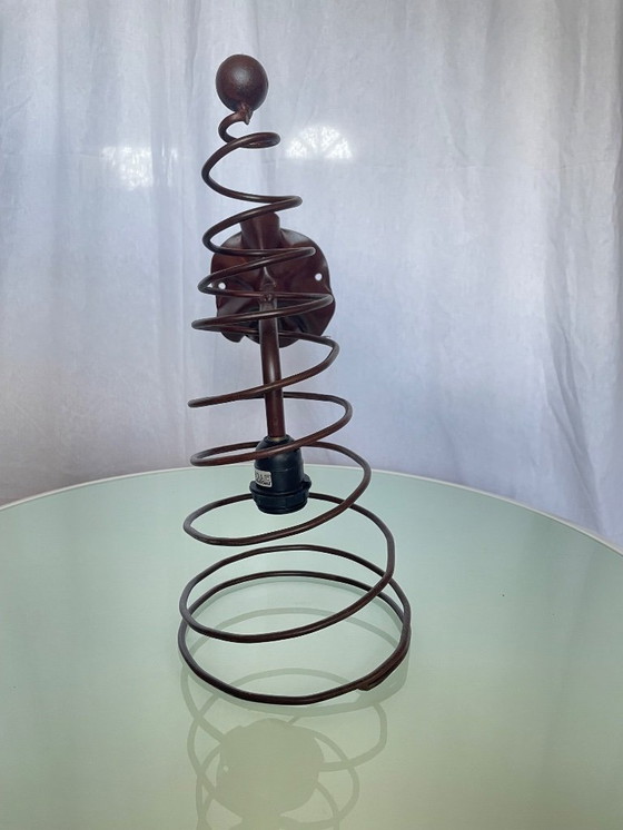 Image 1 of Pescatore smeedijzeren veerwandlampen