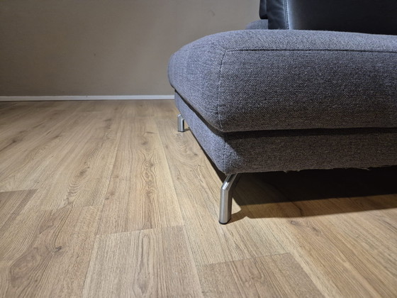 Image 1 of Xooon Ecksofa - Anthrazit - Stoff - Design - Kopfstützen