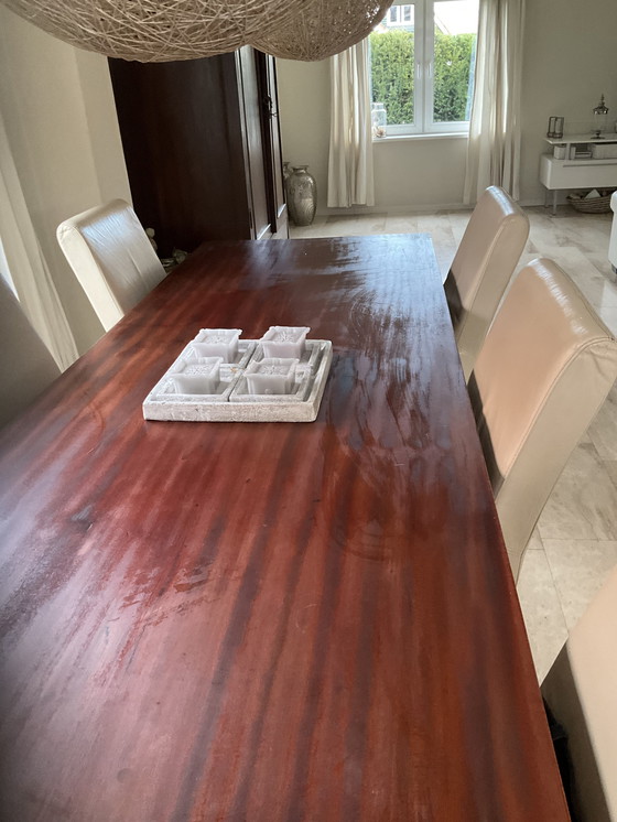 Image 1 of Mahogany Dining Table