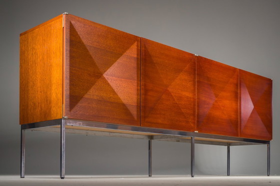 Image 1 of Aparador Diamond Point de caoba por Antoine Philippon y Jacqueline Lecoq para Behr, 1964