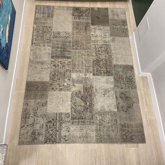 Image 1 of Vintage rug "Natural Patchwork" by Mohebban