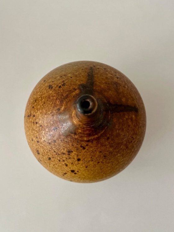 Image 1 of Otto Zeeger's glazed earthenware vase 1970s