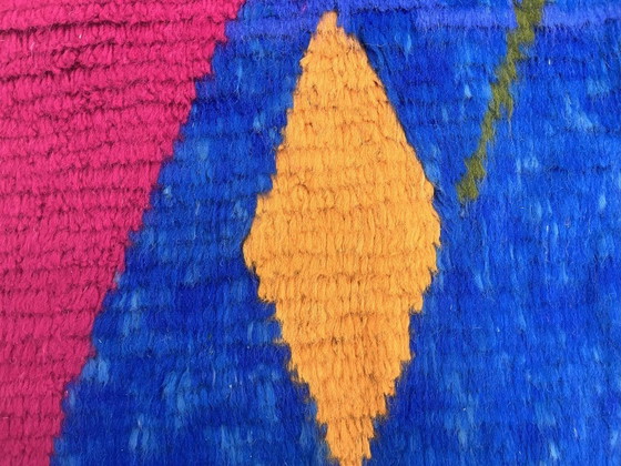 Image 1 of Berber Vloerkleed - 251 cm x 156 cm - gekleurde Wol