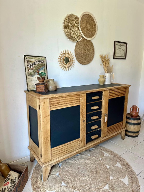 Credenza stile René Gabriel, patinata – Credenze, Wood (photo 15 of 15)