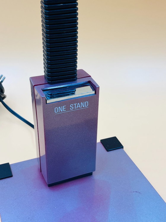 Image 1 of Duo de Lampes de bureau post-moderne « ONE STAND » – années 1980