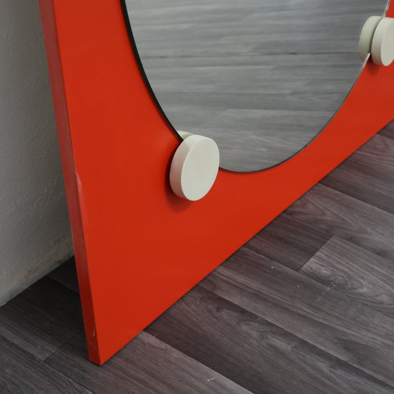 Image 1 of Space Age Mirror Design 1970s Modern Vintage