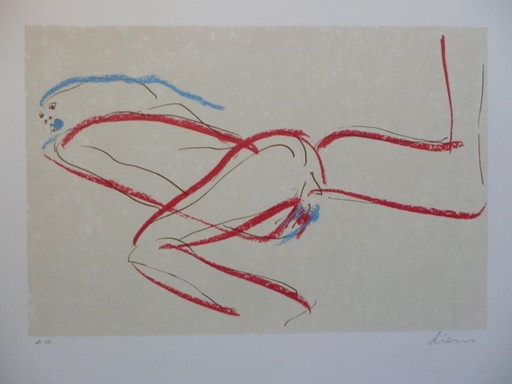 Peter Diem Abstract Nude