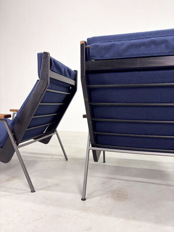 Image 1 of Vintage '1611 Lotus' Armchairs by Rob Parry for Gelderland