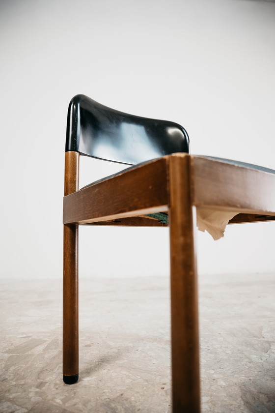 Image 1 of Set Da Pranzo 6 Sedie Piarotto Design Italy 1960’s Modernariato Vintage Chairs