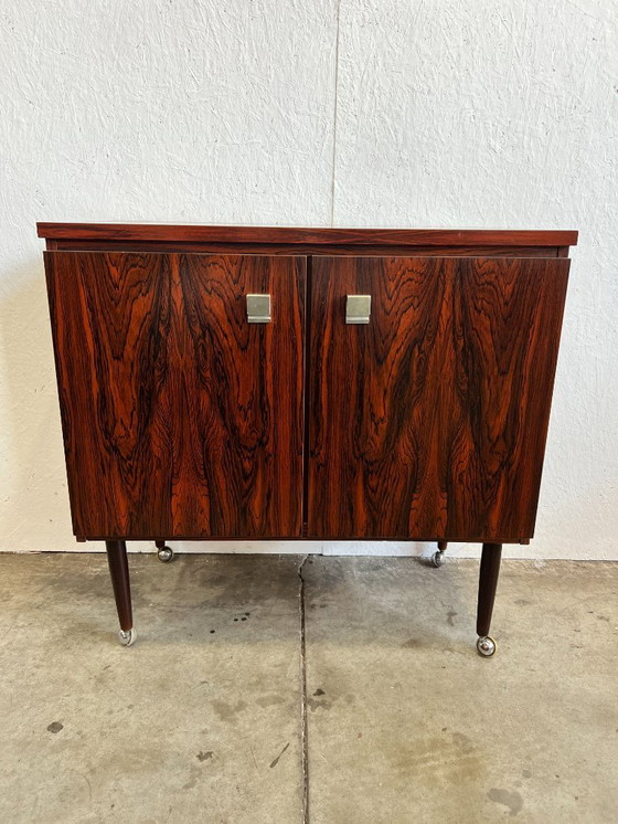 Image 1 of Vintage Cabinet, Rosewood, Belgium 1970s