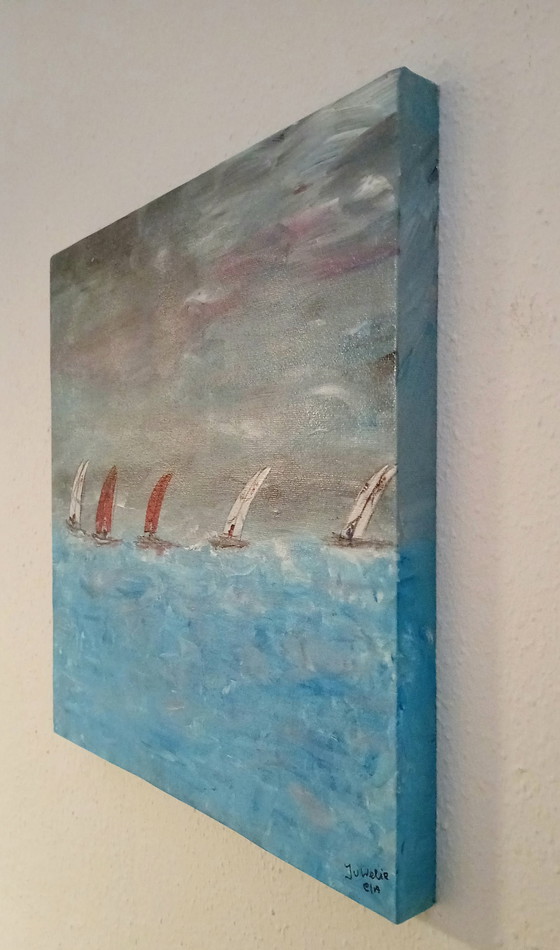 Image 1 of Pittura moderna a vela