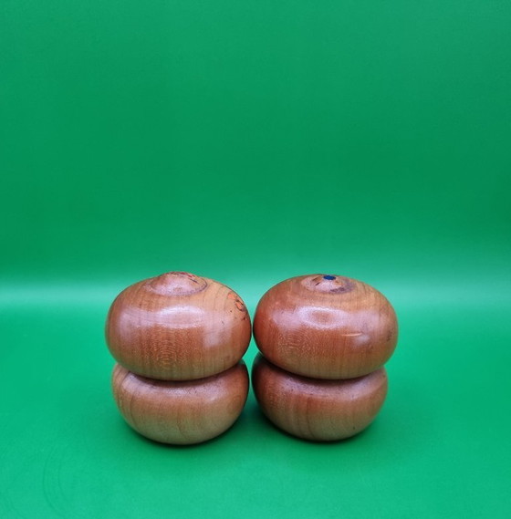 Paire de Kokeshi vintage par Takeda Masashi (1930-2015) – Objets déco, Wood (photo 3 of 6)