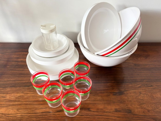 Image 1 of PicBoll Italian Picnic Set by Guzzini, Iconic Design Vintage 70s