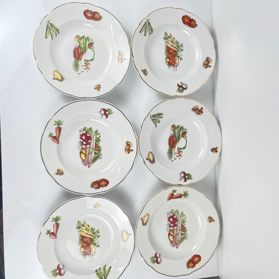 Image 1 of Servizio per 6 persone KG Lunéville "Le Potager", 1950/70