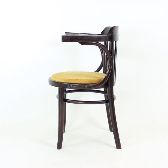 Image 1 of Michael Thonet No. 24 Bentwood Armchair By Ton, Czechoslovakia 1950s