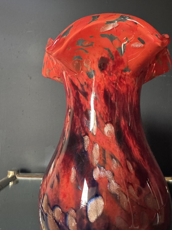 Image 1 of Murano glass vase from the 1970s