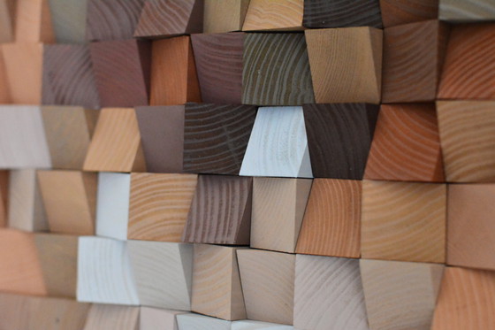 Image 1 of Arte in legno "Ritratto di Dalì"