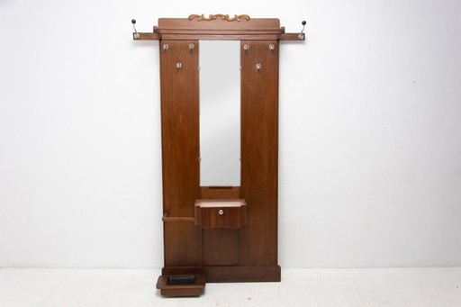 Appendiabiti e cappelli in stile Art Nouveau, 1910 circa, Austria-Ungheria