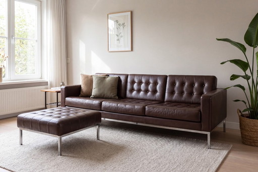 Canapé Robin Day Club 3 places + pouf | 1962 | Classique du design