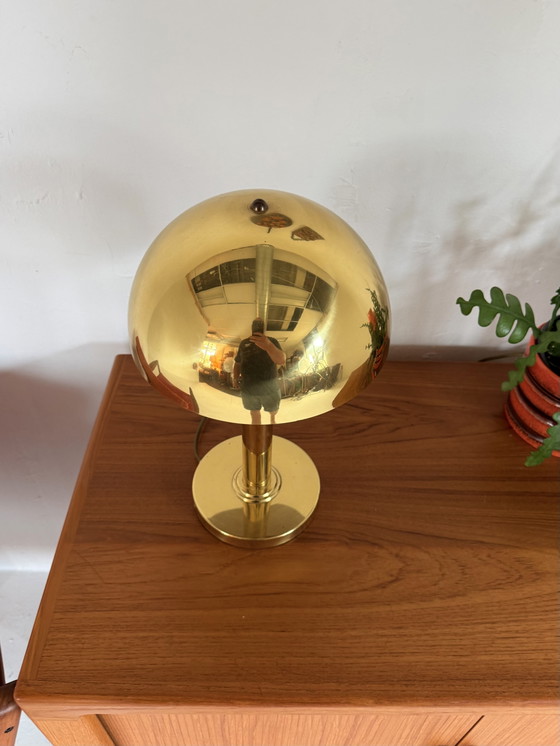 Lampada da tavolo vintage in ottone Art Déco, WSB Leuchten '70 – Lampade da tavolo, Brass (photo 5 of 9)