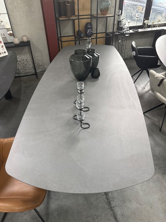 Image 1 of Danish oval ceramic table