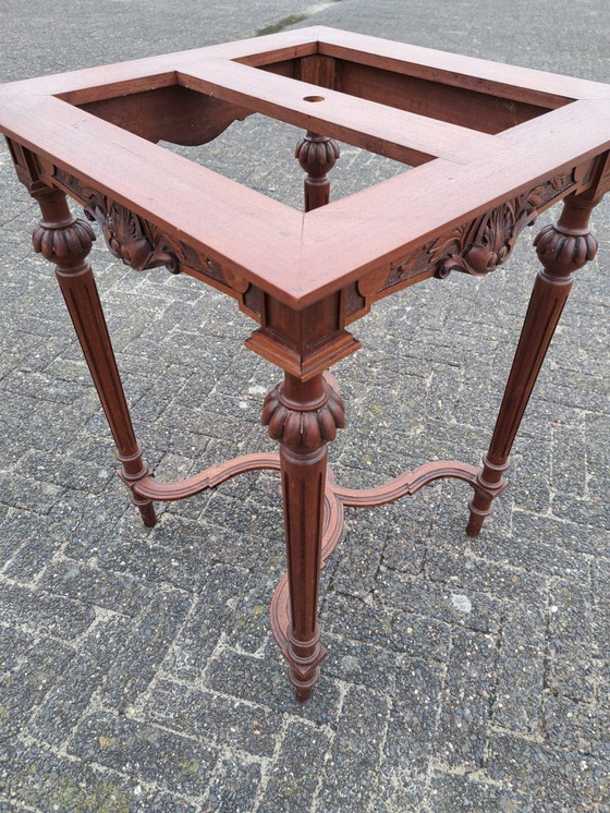 Image 1 of Victorian envelope card table