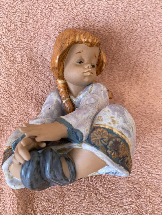 Image 1 of Statue Lladro Lazy Day