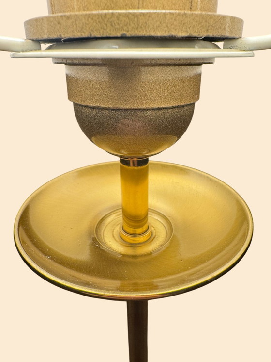 Image 1 of High-End English Classic Table Lamp | High-Gloss Brass | Heavy Quality | 1995