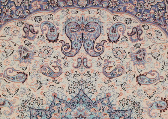 Image 1 of Handgemaakt oosters tafelkleed, zeer fijn vervaardigd van zijden draden, 75 x 75 cm