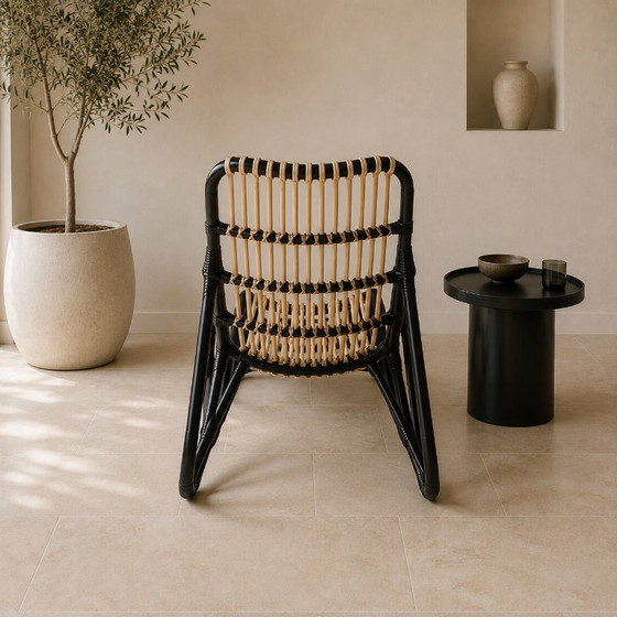 Limited Edition IKEA NIPPRIG rotan ligstoel | 2015 | Nike Karlsson-collectie – Chaises longue, Rattan (photo 4 of 6)