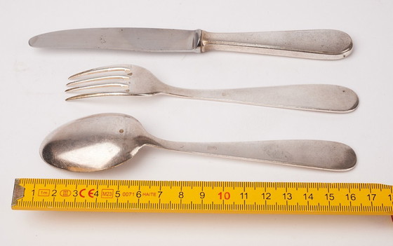 Image 1 of Posate per bambini anni '90 in argento , Seibel , anni '50