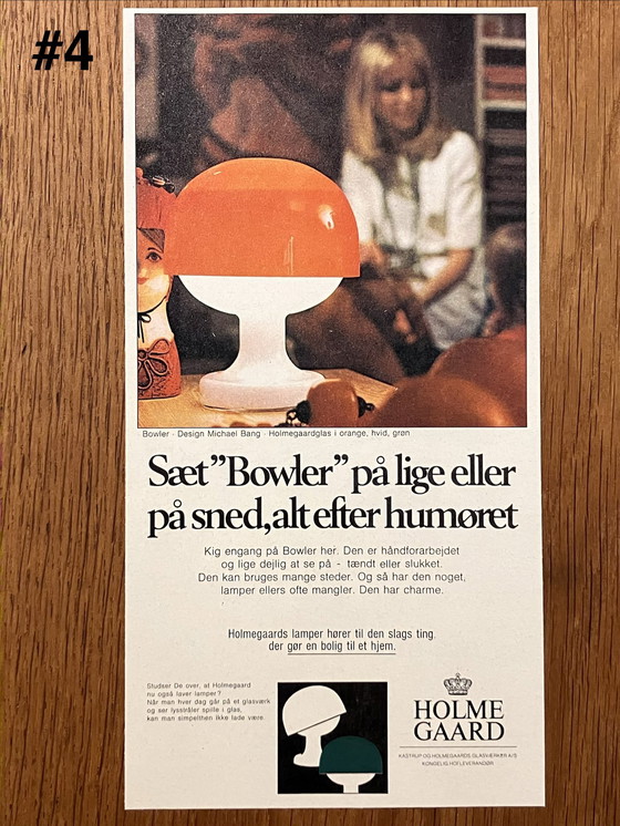 Image 1 of Materiale pubblicitario dal design vintage anni '60 e '70