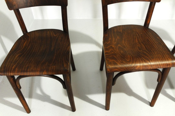 Sedie da Pub Thonet H-48, anni '30, Set di 4 – Sedie da pranzo, Legno (photo 15 of 17)