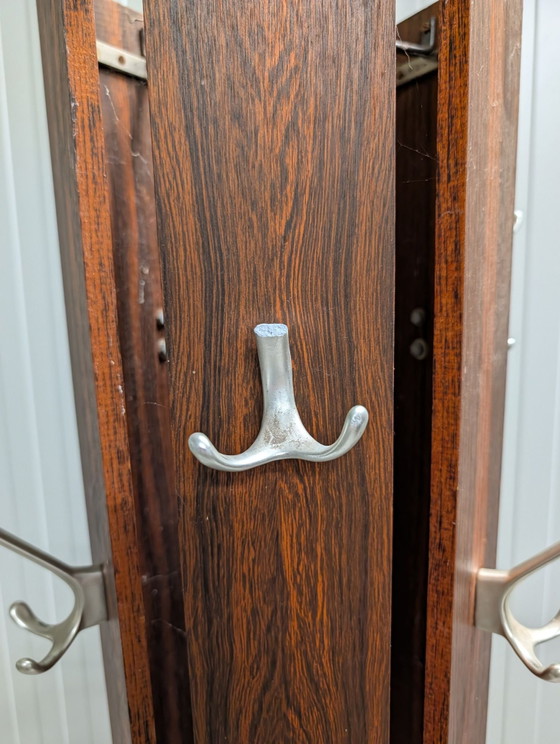 Italian Mid-Century Coat Rack from the 1960s, Fixer-Upper, Cast Iron, Metal, Black (photo 5 of 6)