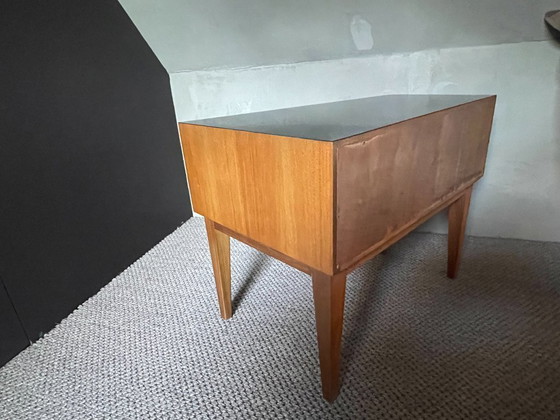 Image 1 of Paar vintage (nacht)kastjes — jaren '50, Belgisch vakmanschap