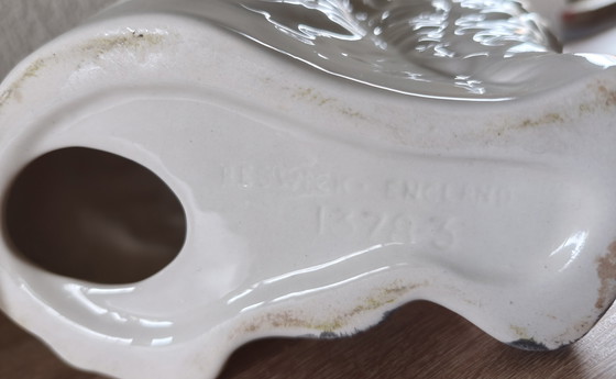 Image 1 of Original Beswick England 1378-3 Staffordshire Dogs – Gold Trim – Excellent Condition