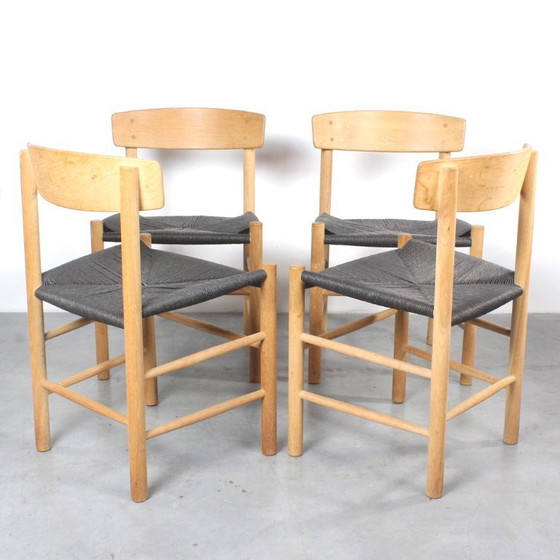 Image 1 of Zona pranzo in rovere danese (set: tavolo + 4 sedie)