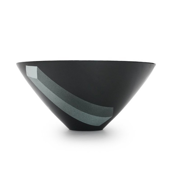 Image 1 of Dekorierter Keramikteller "Atlantis" von Rolf Sinnemark für Rorstrand, 1980er Jahre