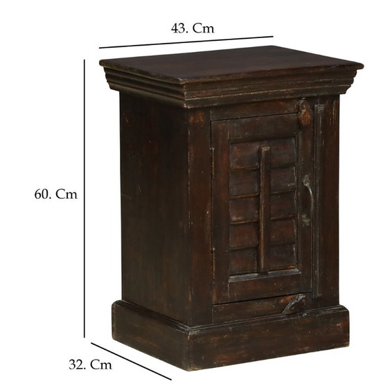 Table de nuit ENTO-QUEST – Tables de nuit, Métal, Bois (photo 2 of 8)